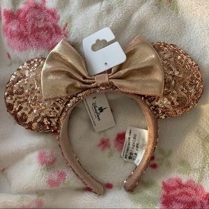 NWT Disney Parks Official Briar Rose Gold Ears
